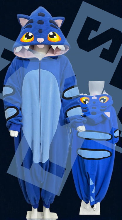 (READY TO SHIP) Blue Tiger Onesie