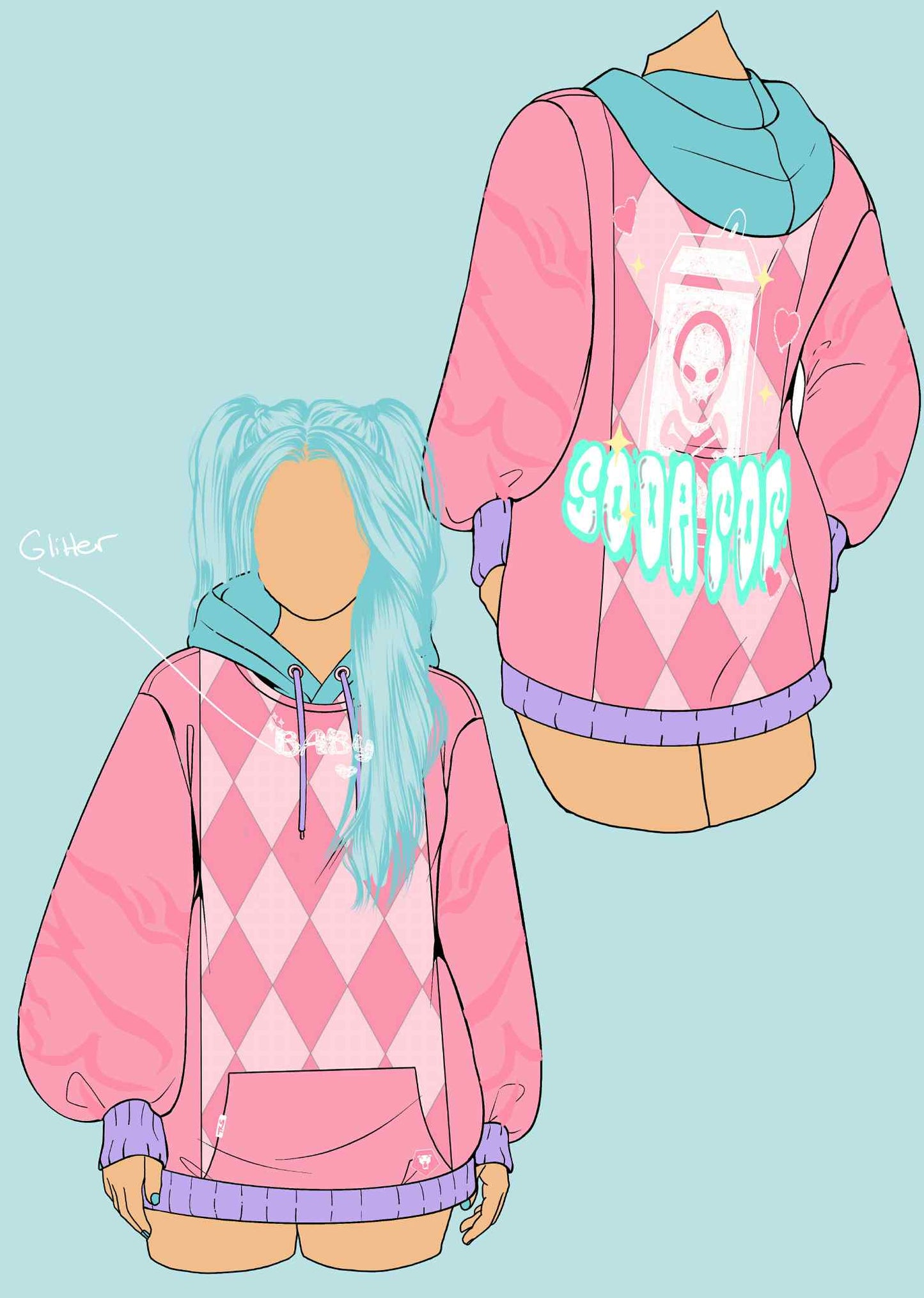 (STOCK DROP) Baby Oversized Hoodie