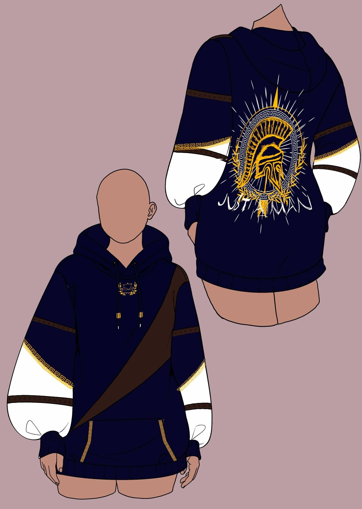 (PRE-ORDER) Odysseus Oversized Hoodie