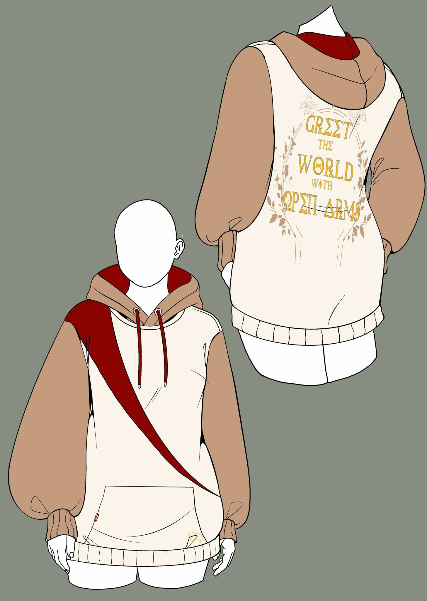 (PRE-ORDER) Open Arms Oversized Hoodie