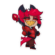 Radio Demon Sticker