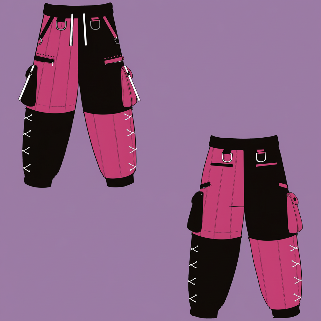 (PRE-ORDER) Velvette Adjustable Cargos