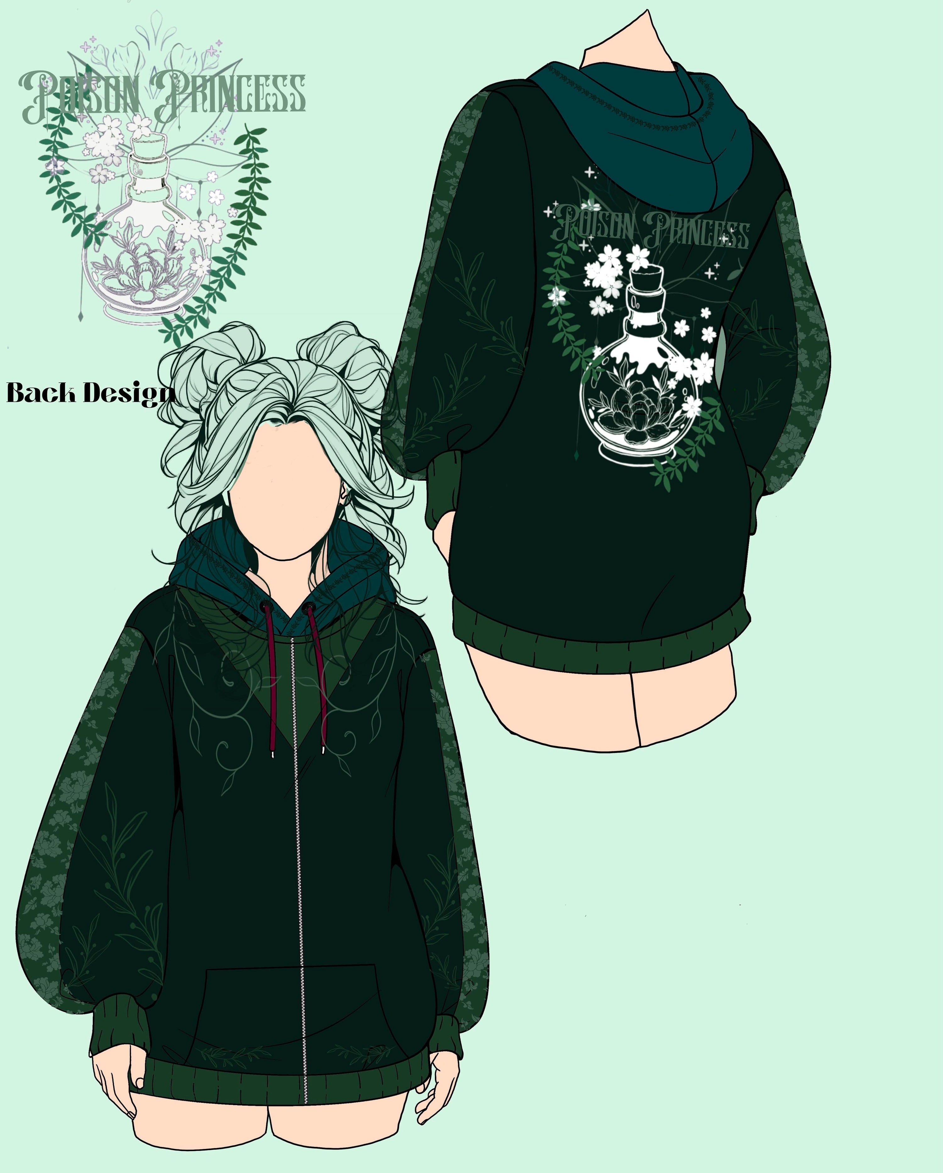 (PRE-ORDER) The Apothecary Oversized Zip Hoodie