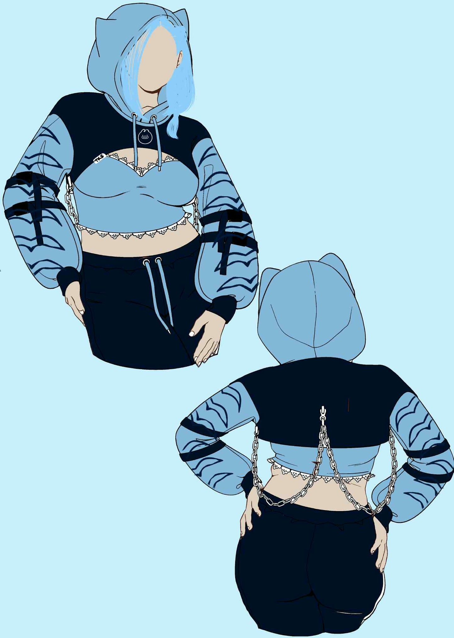 (STOCK DROP) Tiger Shruggie