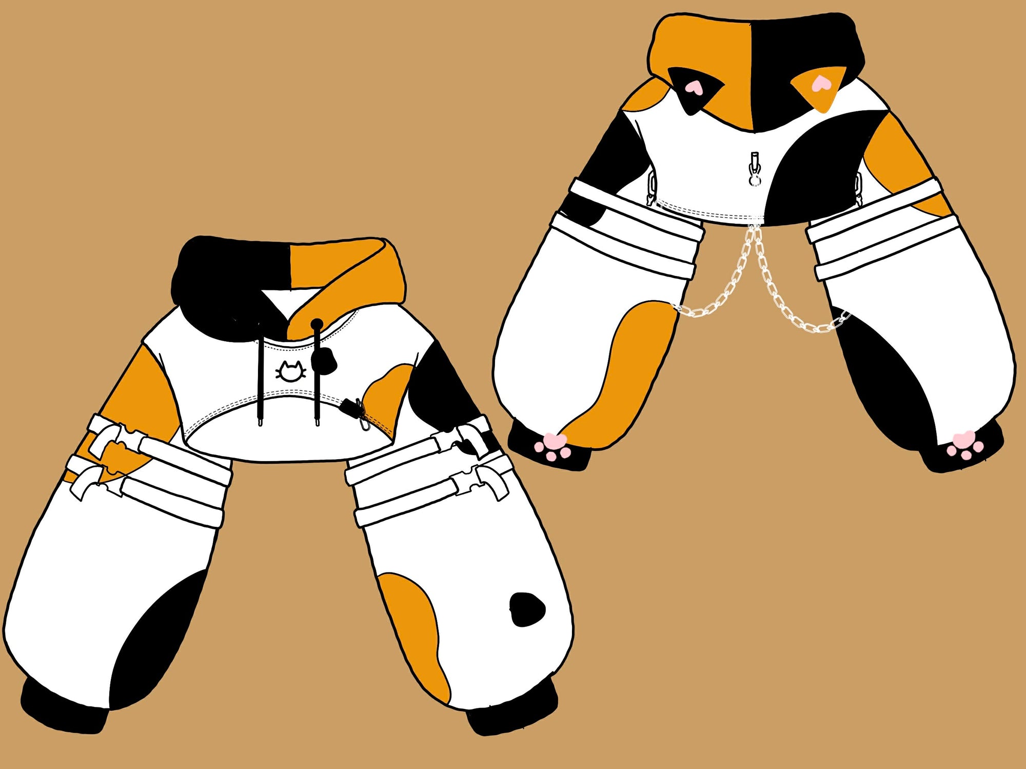 (PRE-ORDER) Calico Cat Shruggie