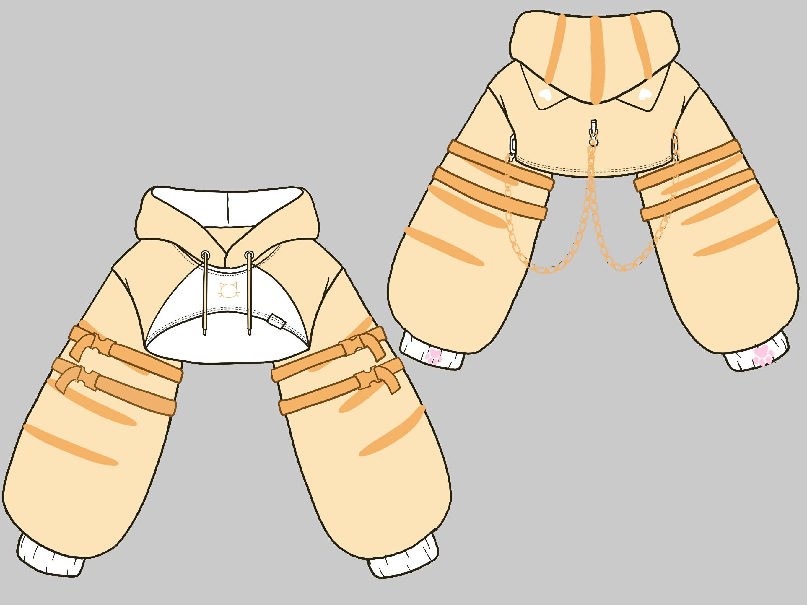 (PRE-ORDER) Orange Tabby Cat Shruggie