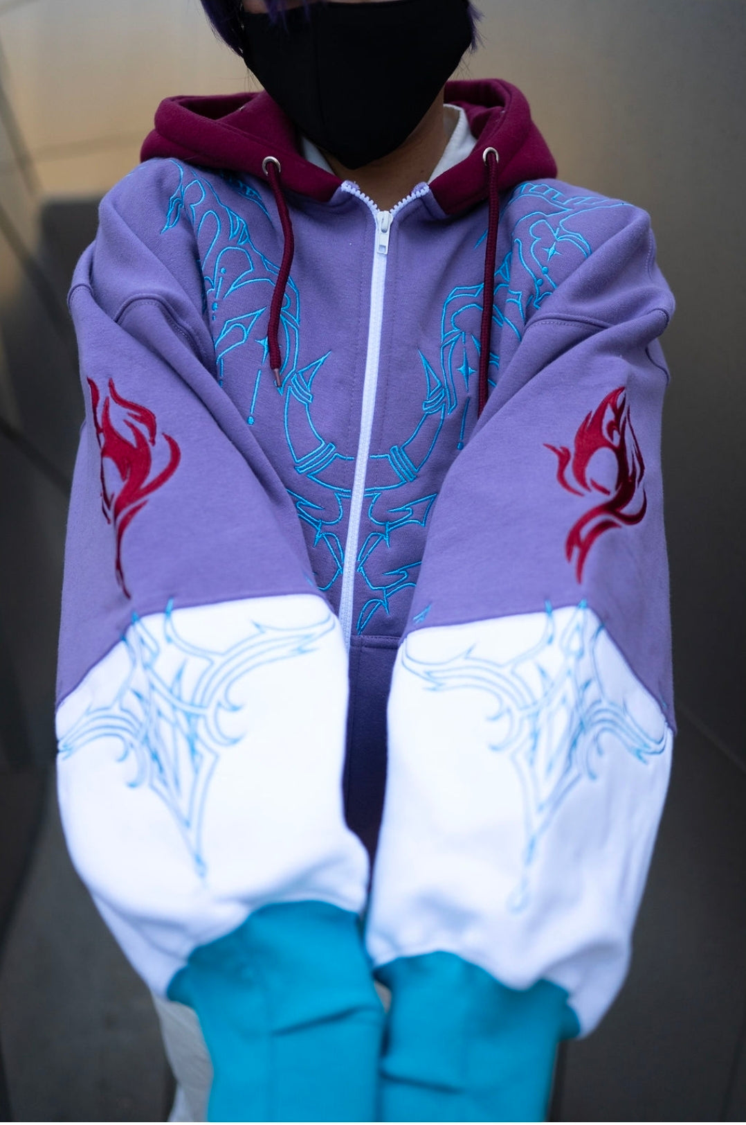 (PRE-ORDER) Rafayel Oversized Zip Hoodie