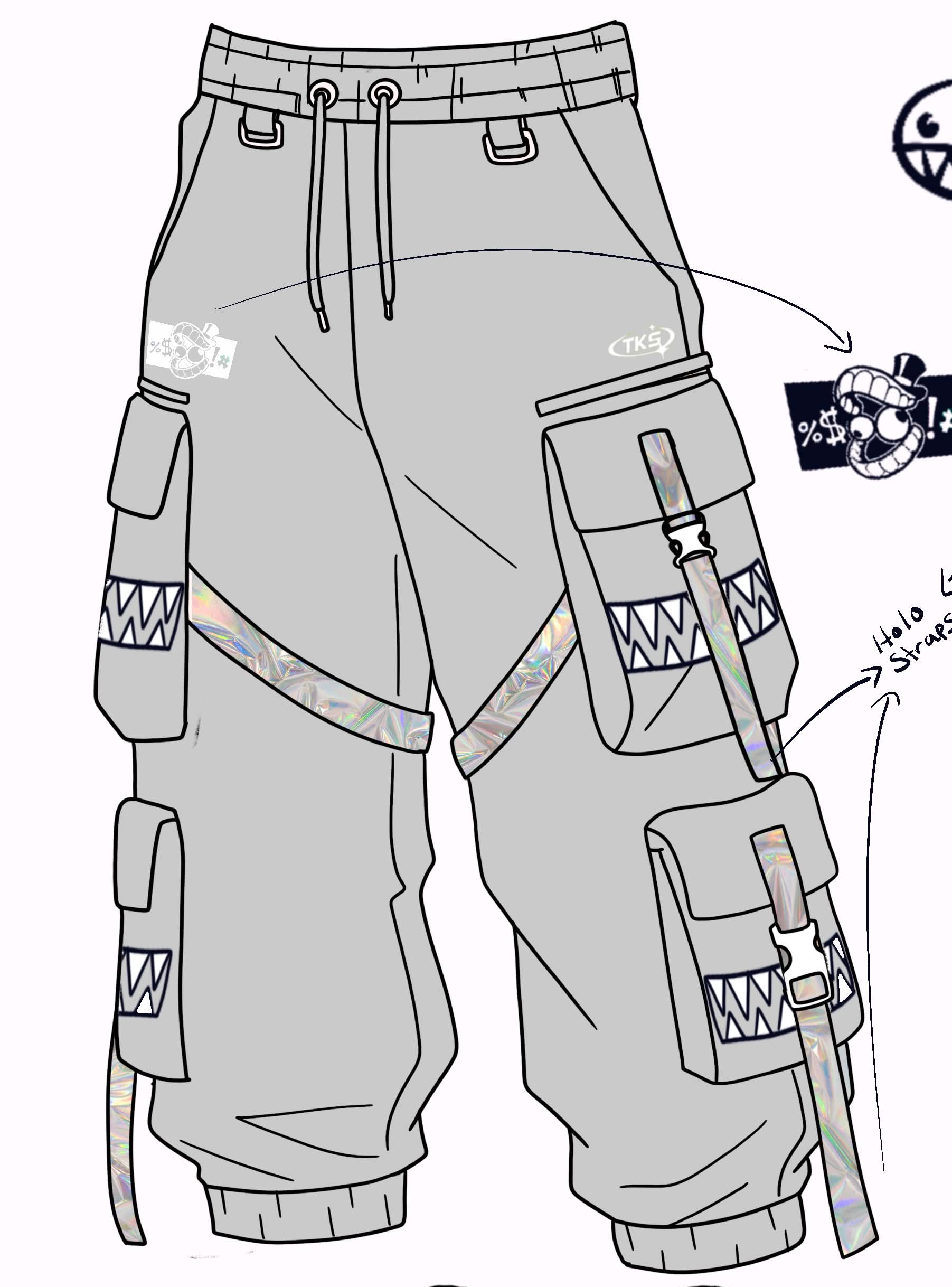 (PRE-ORDER WAVE 1) Bubble Jogger To Shorts ONLY