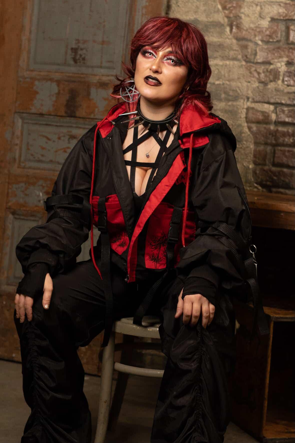 (PRE-ORDER) SpiderLily Oversized Mid Crop Tech