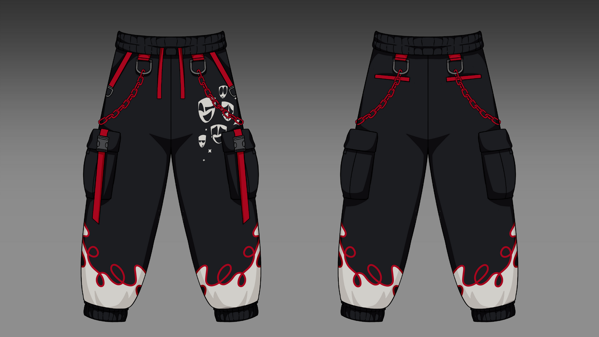 (PRE-ORDER WAVE 1) Mask Jogger To Shorts ONLY