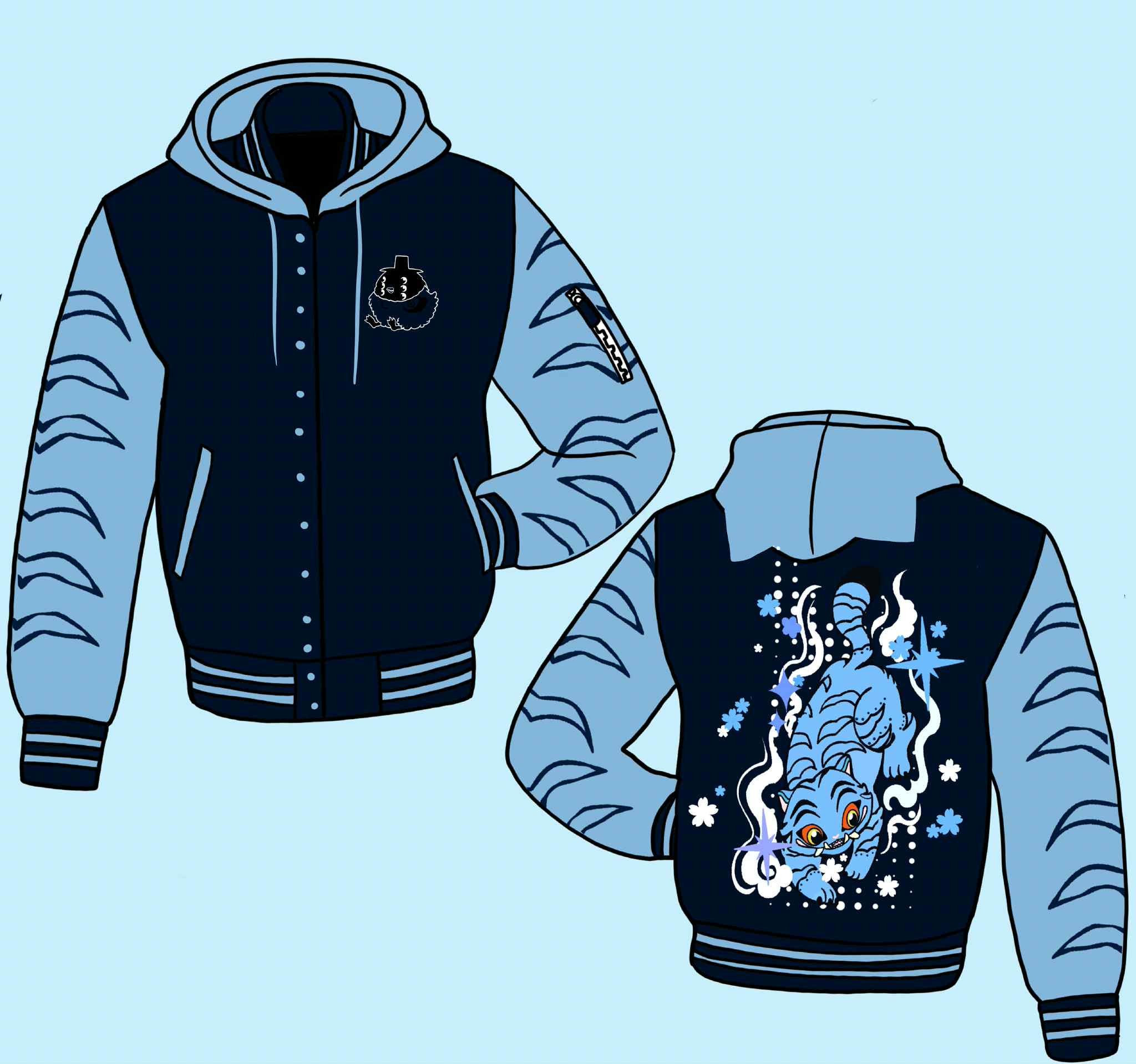 (PRE-ORDER) Team Tiger Oversized Varsity