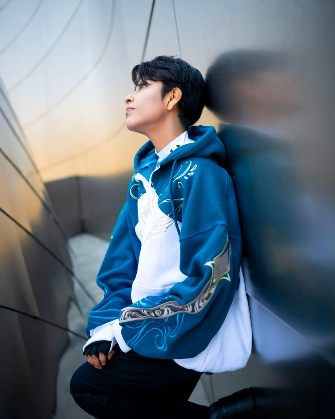 (PRE-ORDER) The Knight Oversized Zip Hoodie