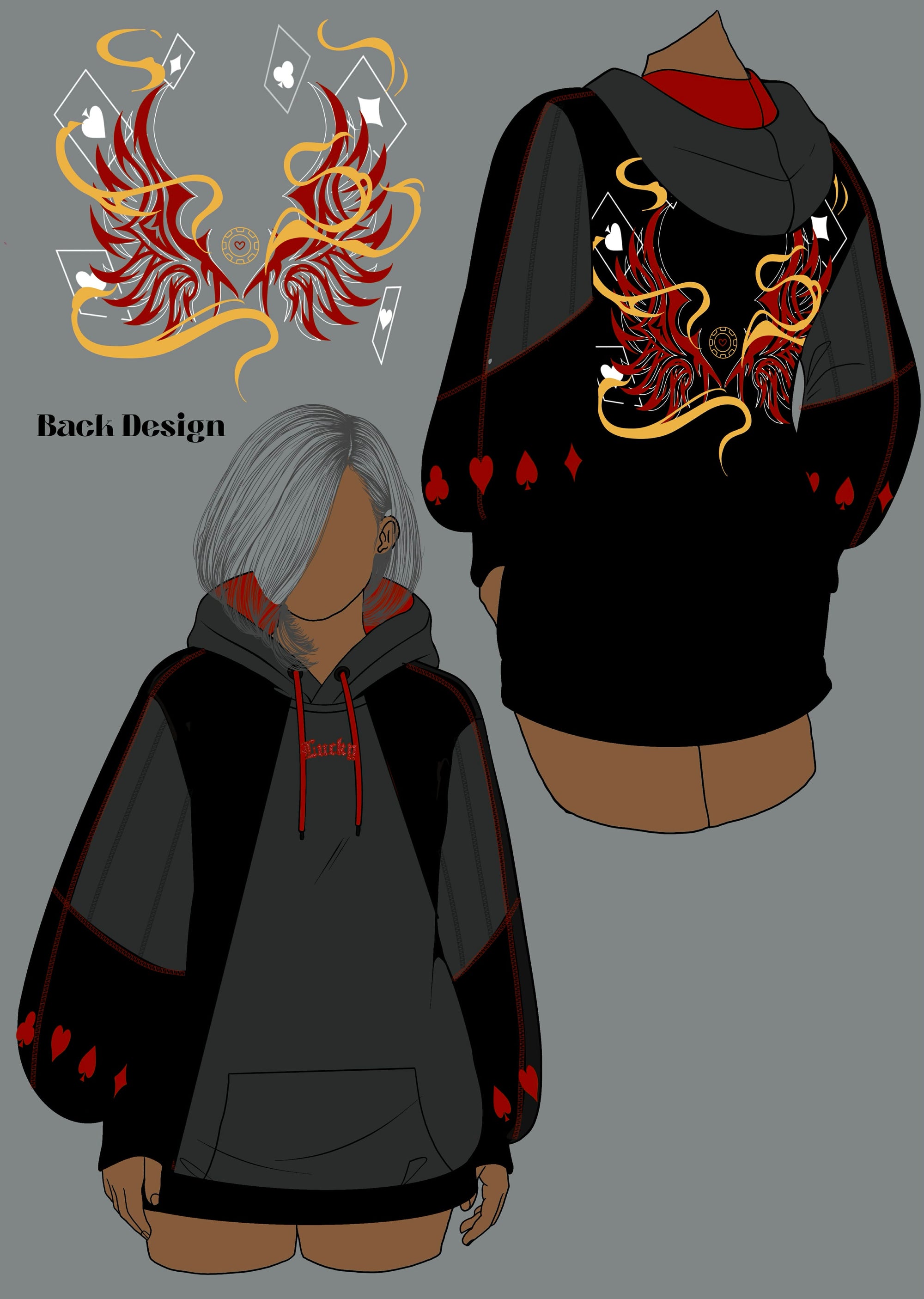 (STOCK DROP) Lucky Oversized Hoodie
