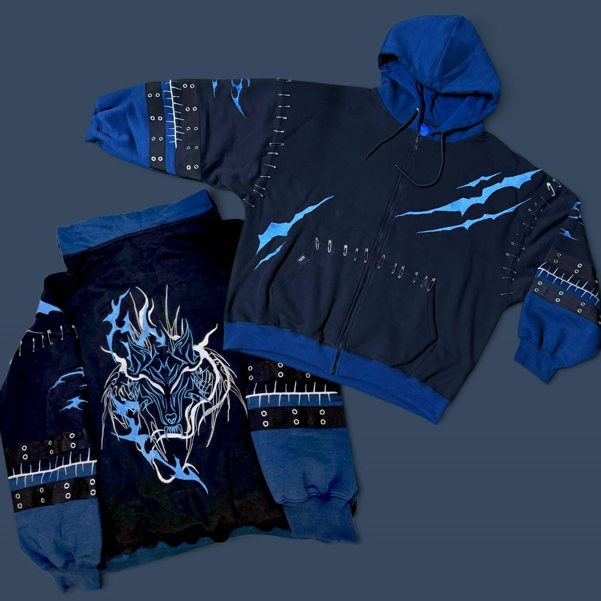 (READY TO SHIP) Valko Oversized Zip Hoodie
