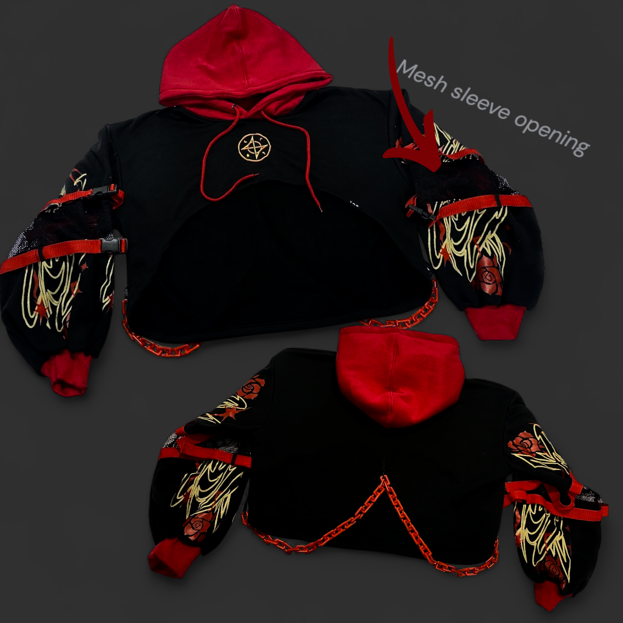 (READY TO SHIP) Dark Fantasy Shruggie