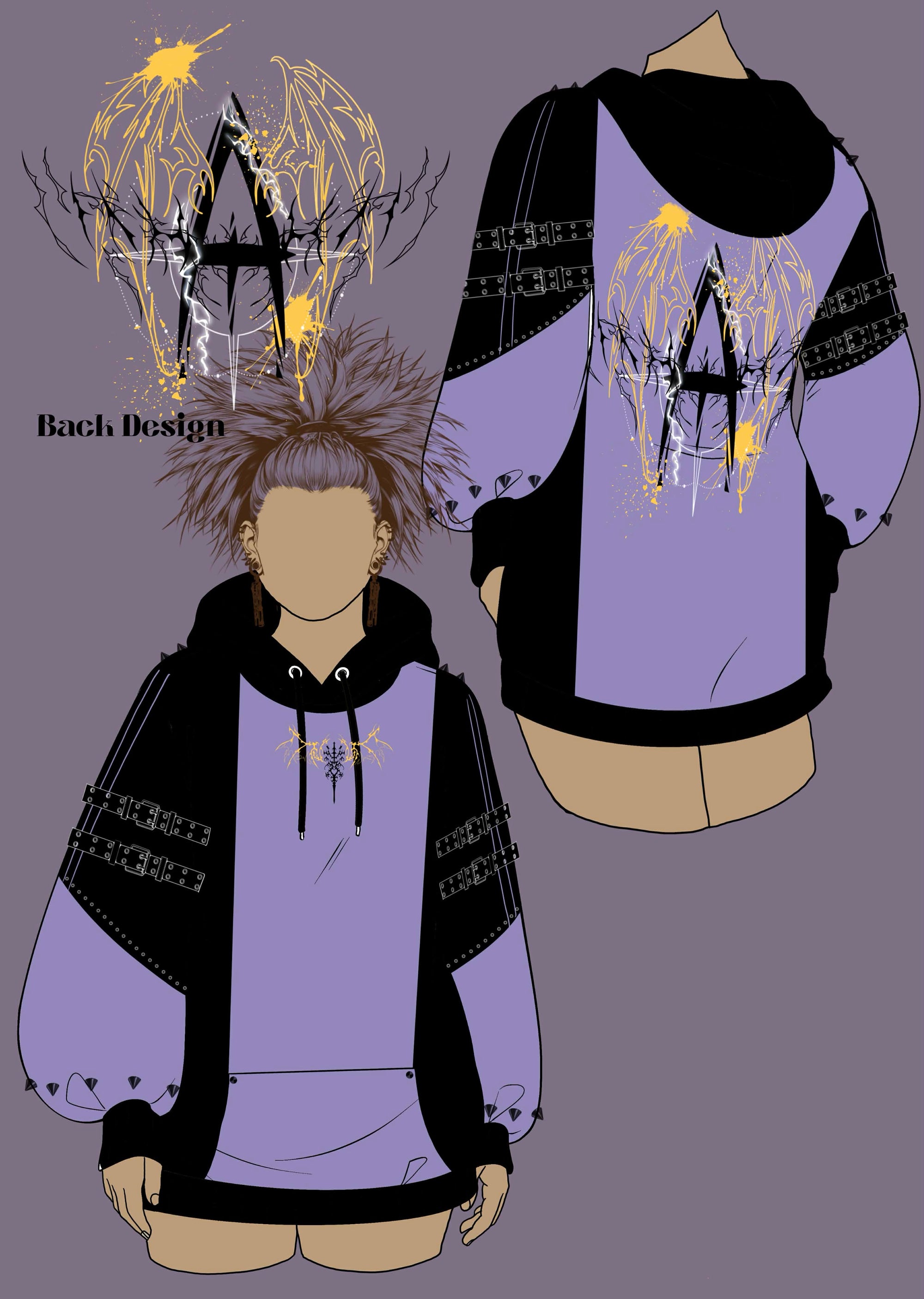 (STOCK DROP) Slayed Angel Oversized Hoodie