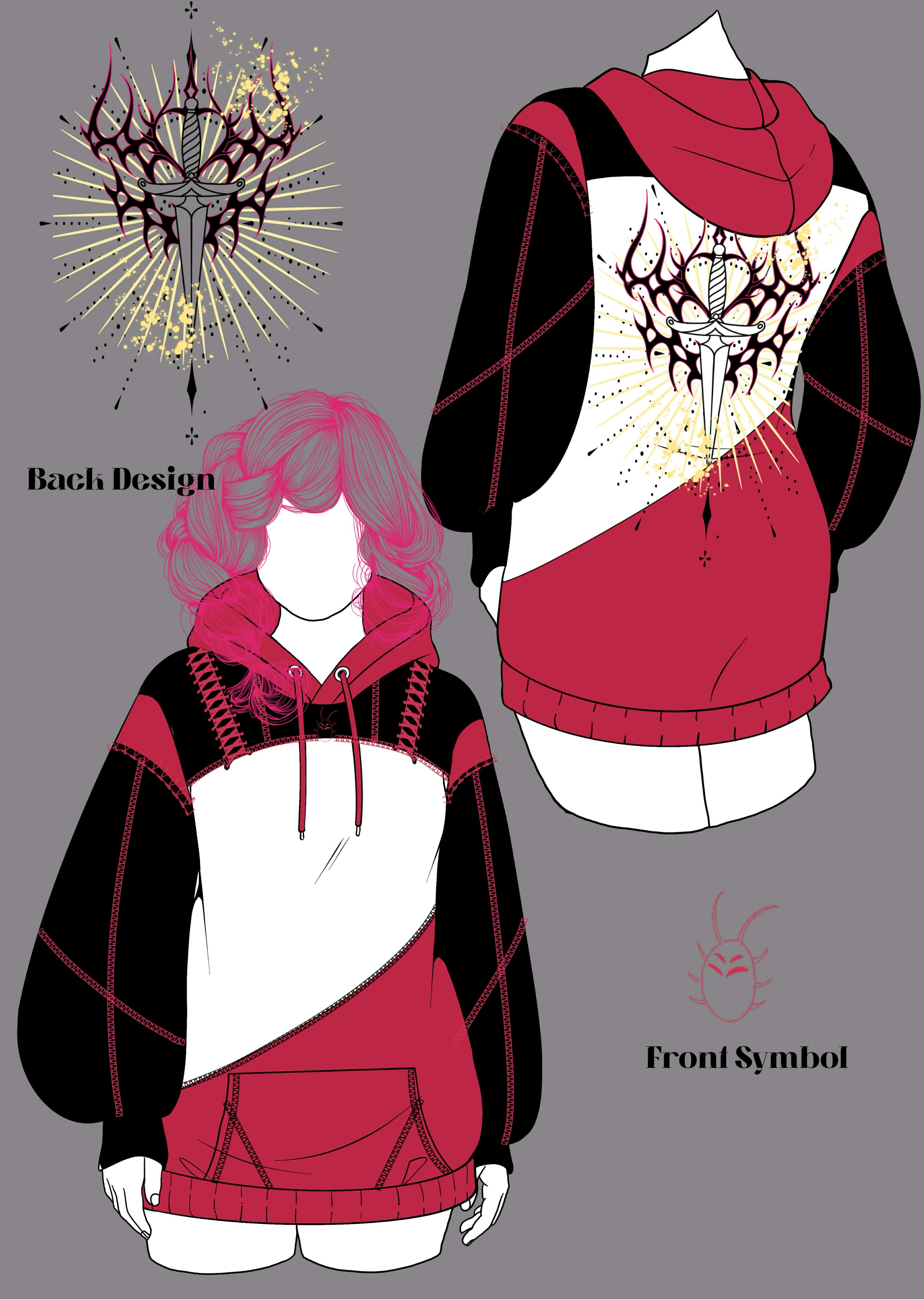 (STOCK DROP) Roach Queen Oversized Hoodie