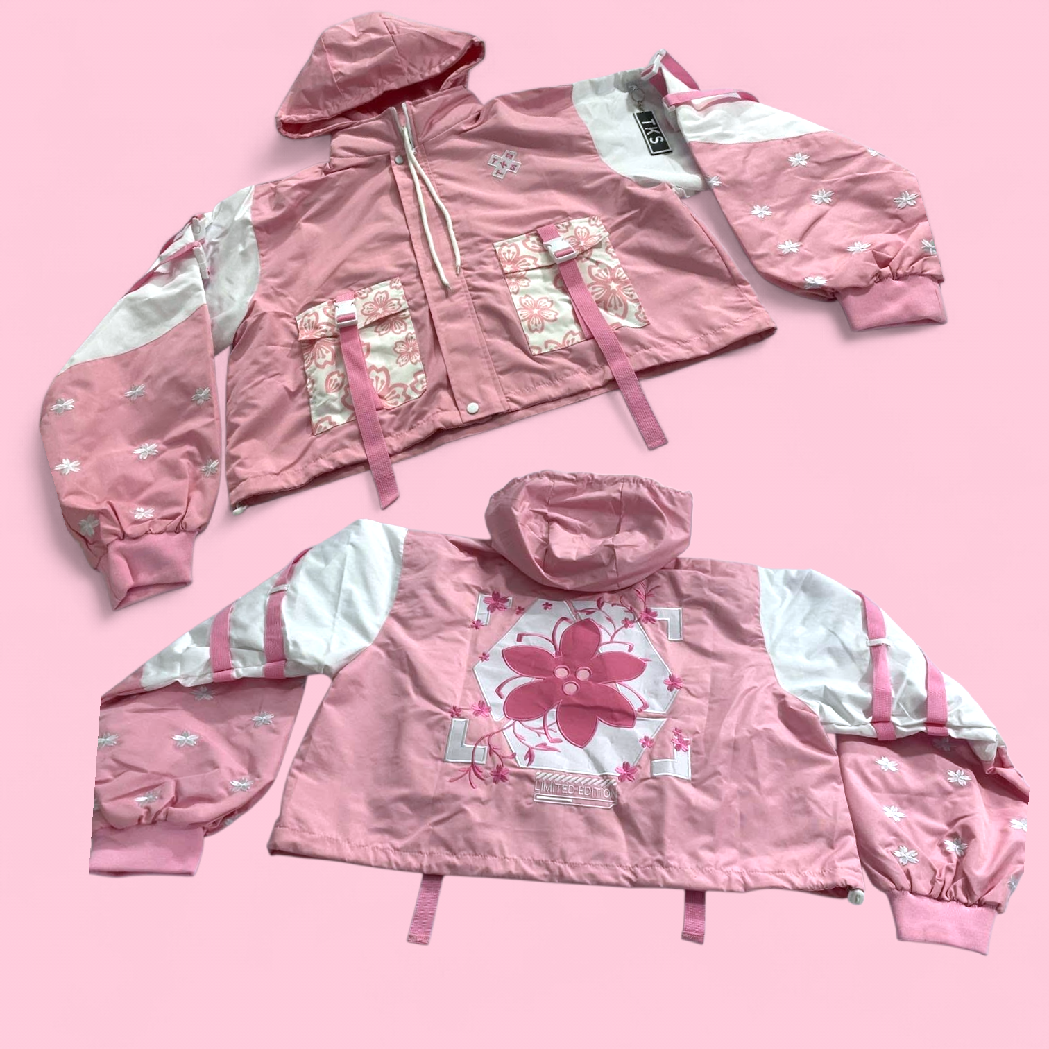 (PRE-ORDER) Sakura Oversized Mid Crop Tech