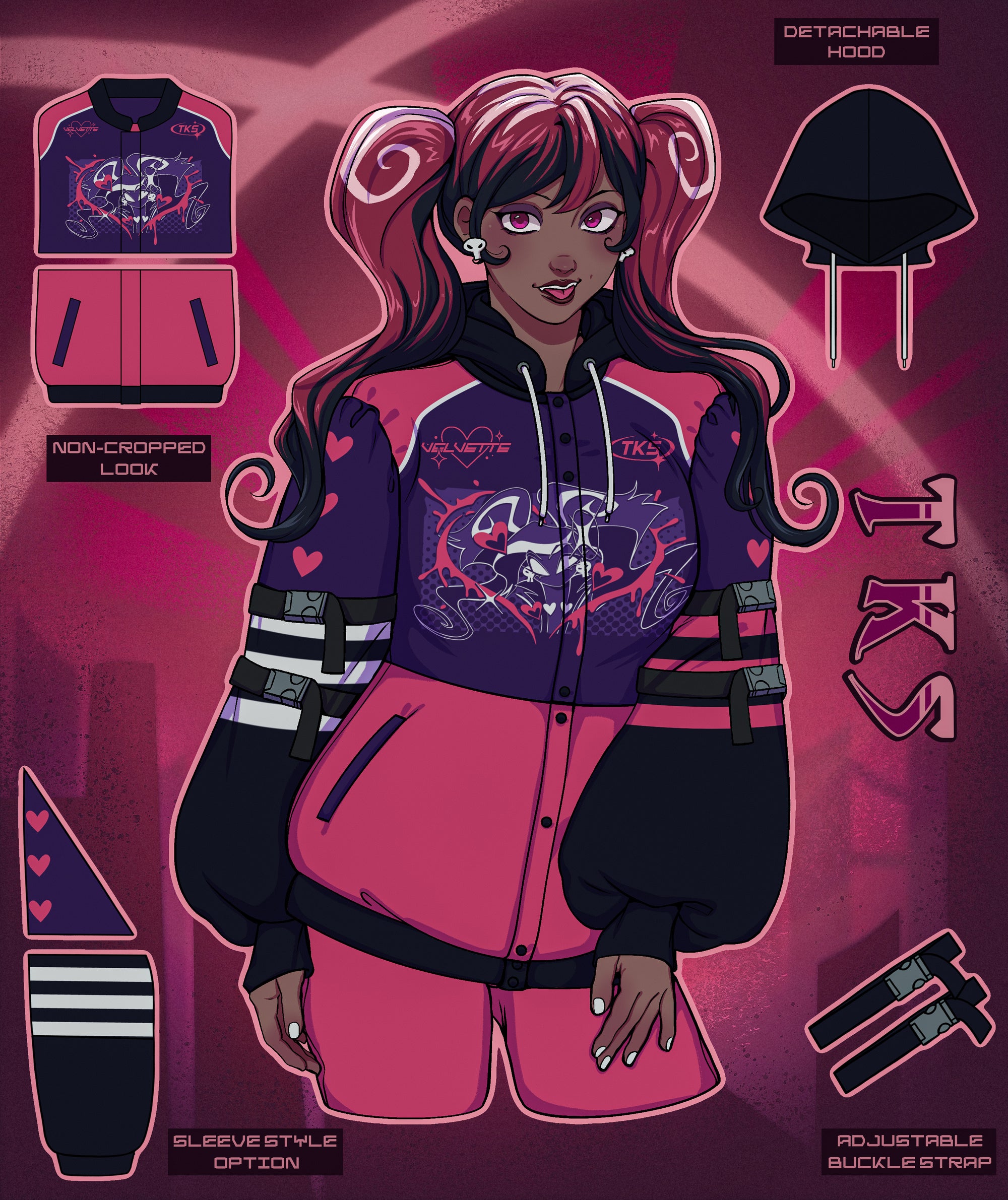 (PRE-ORDER) Velvette Racer Jacket