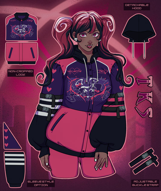 (PRE-ORDER) Velvette Racer Jacket