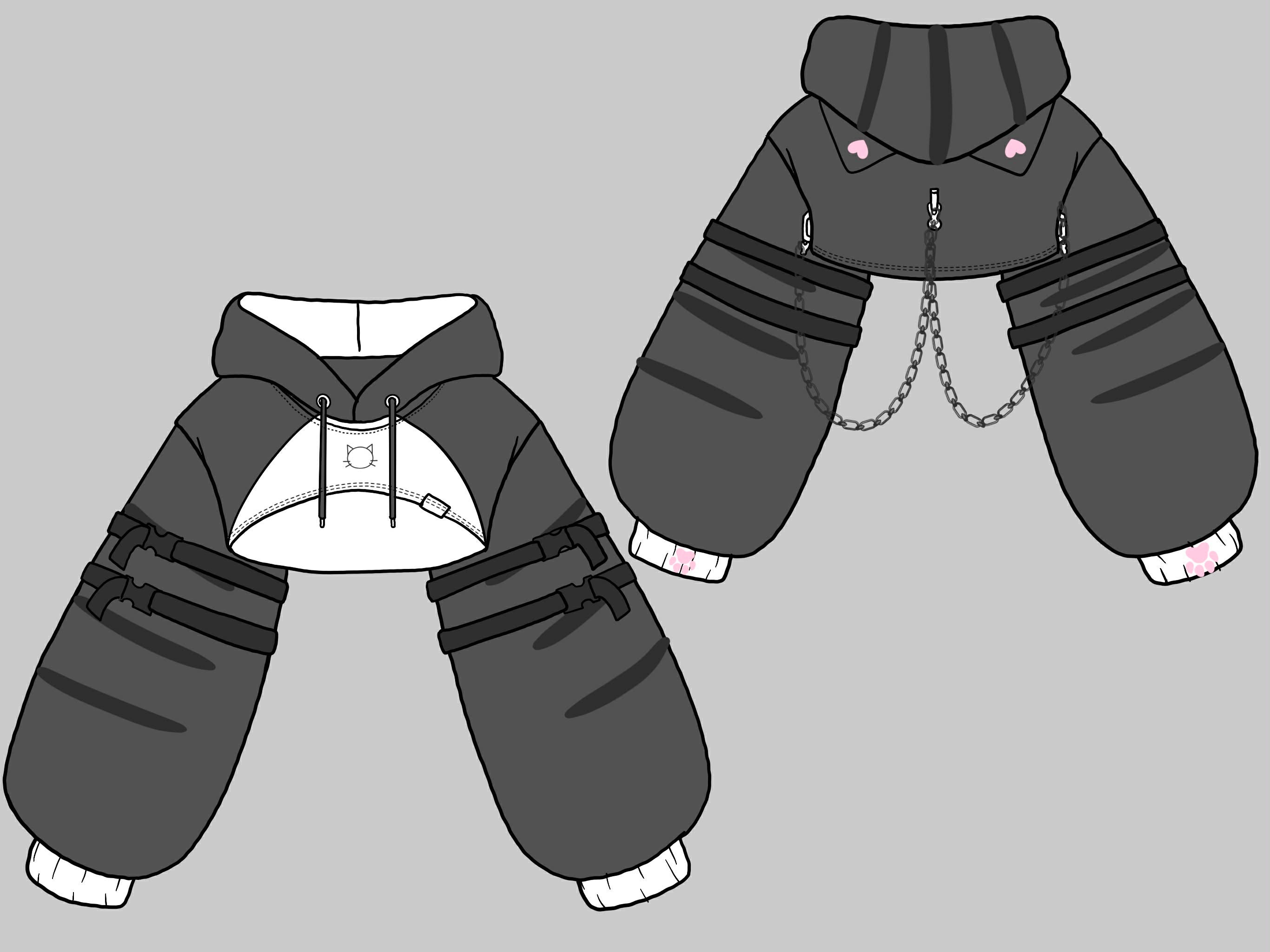 (PRE-ORDER) Grey Tabby Cat Shruggie