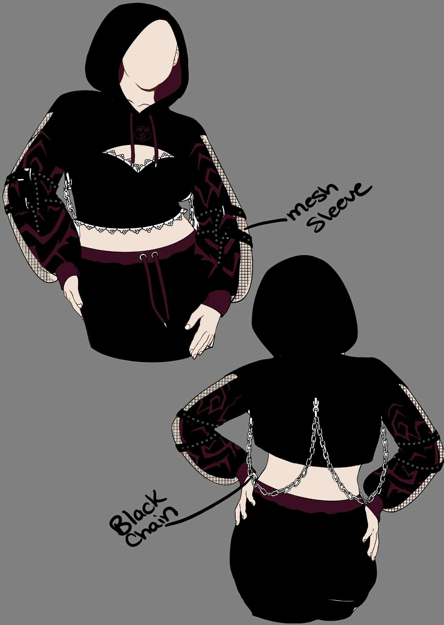 (PRE-ORDER) Idol Alt Mesh Shruggie