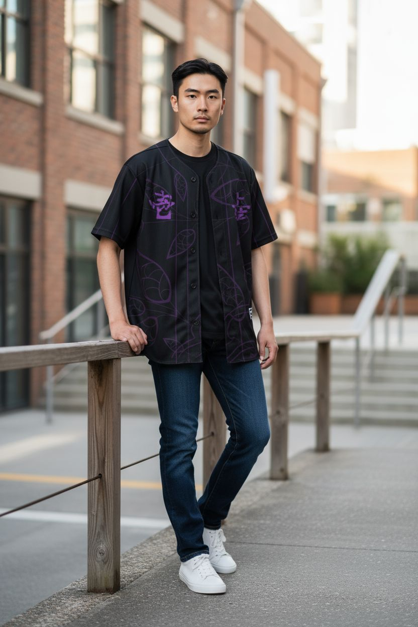 (STOCK DROP(PRE-ORDER)) Upper Moon One Baseball Jersey