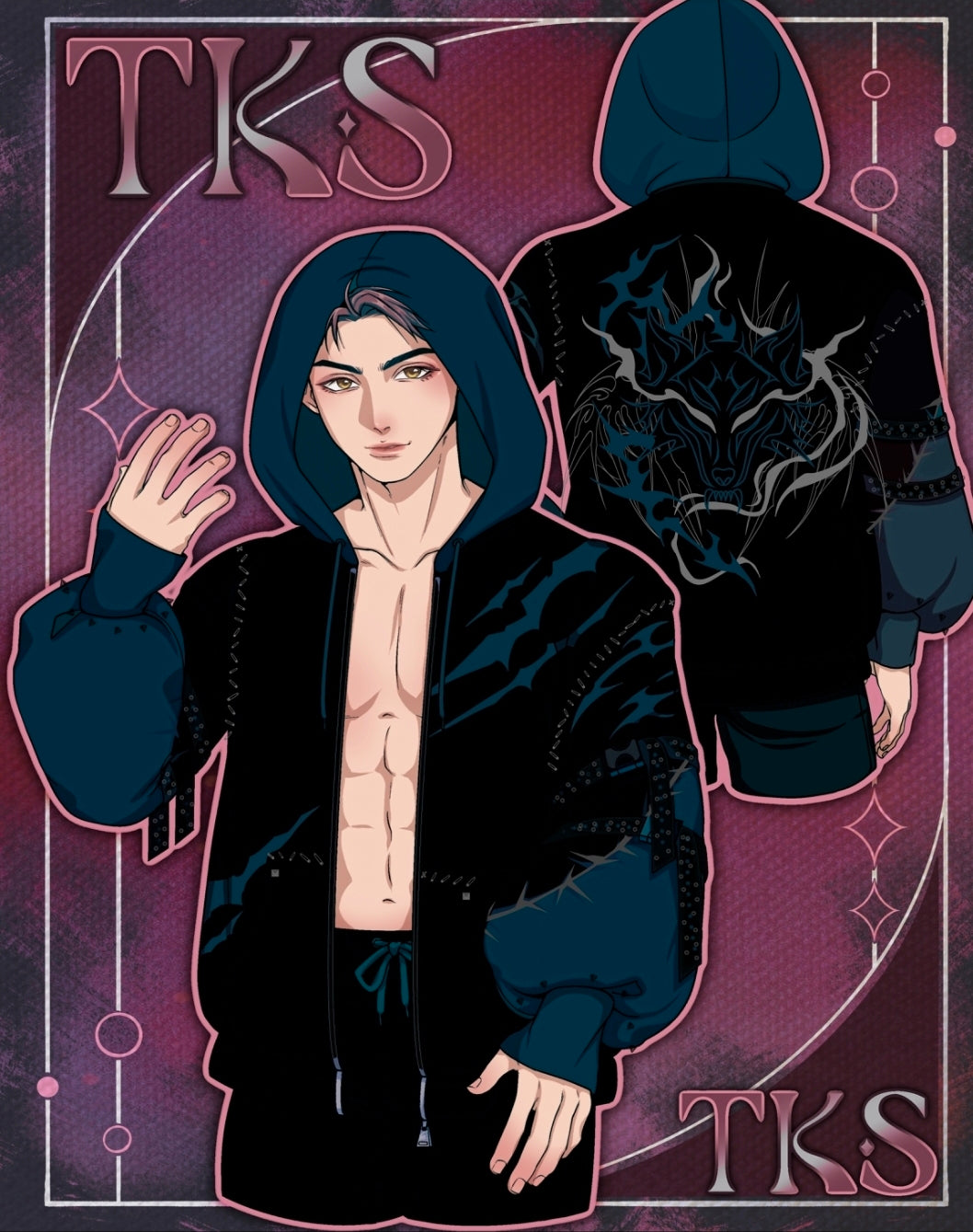 (PRE-ORDER) Valko Oversized Zip Hoodie