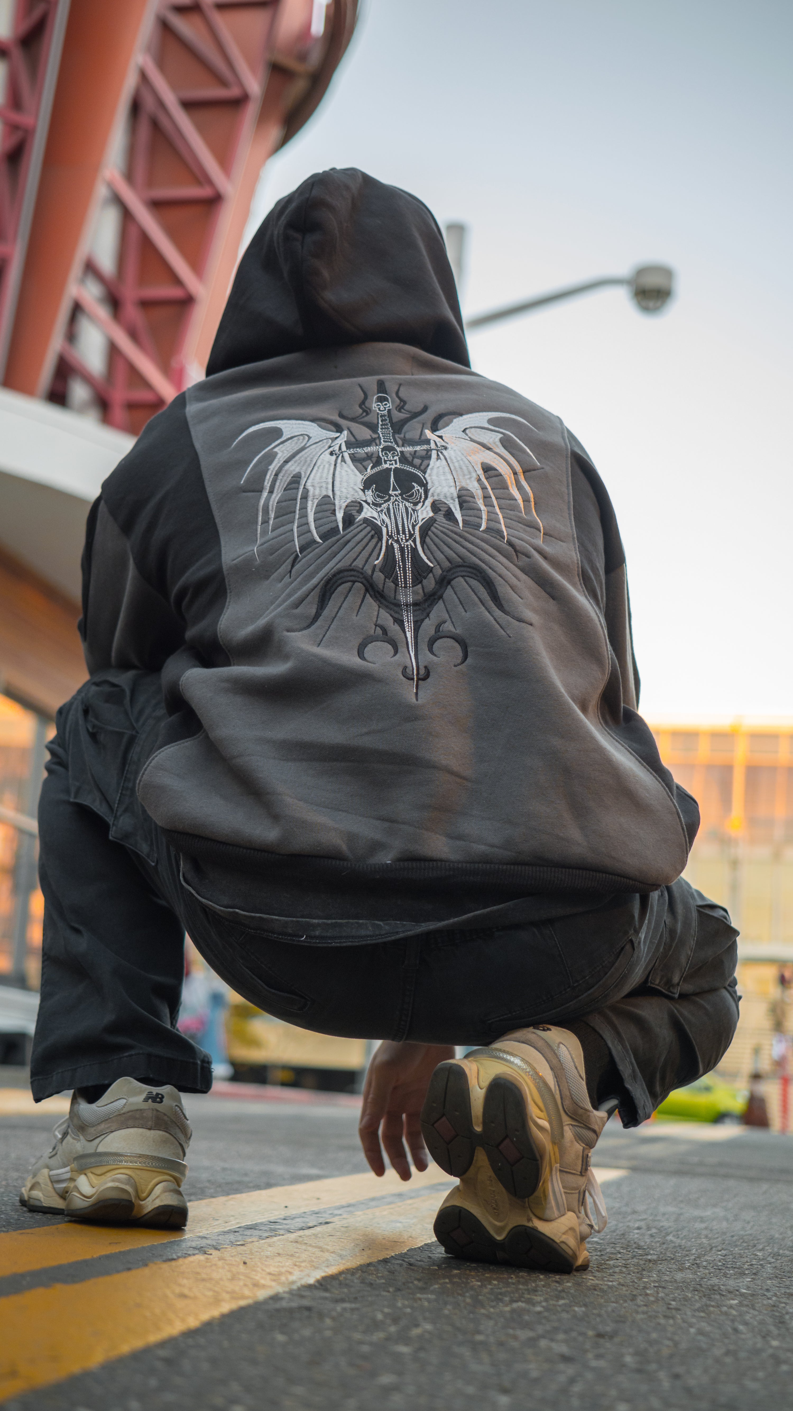 (PRE-ORDER) Scrolls Oversized Hoodie