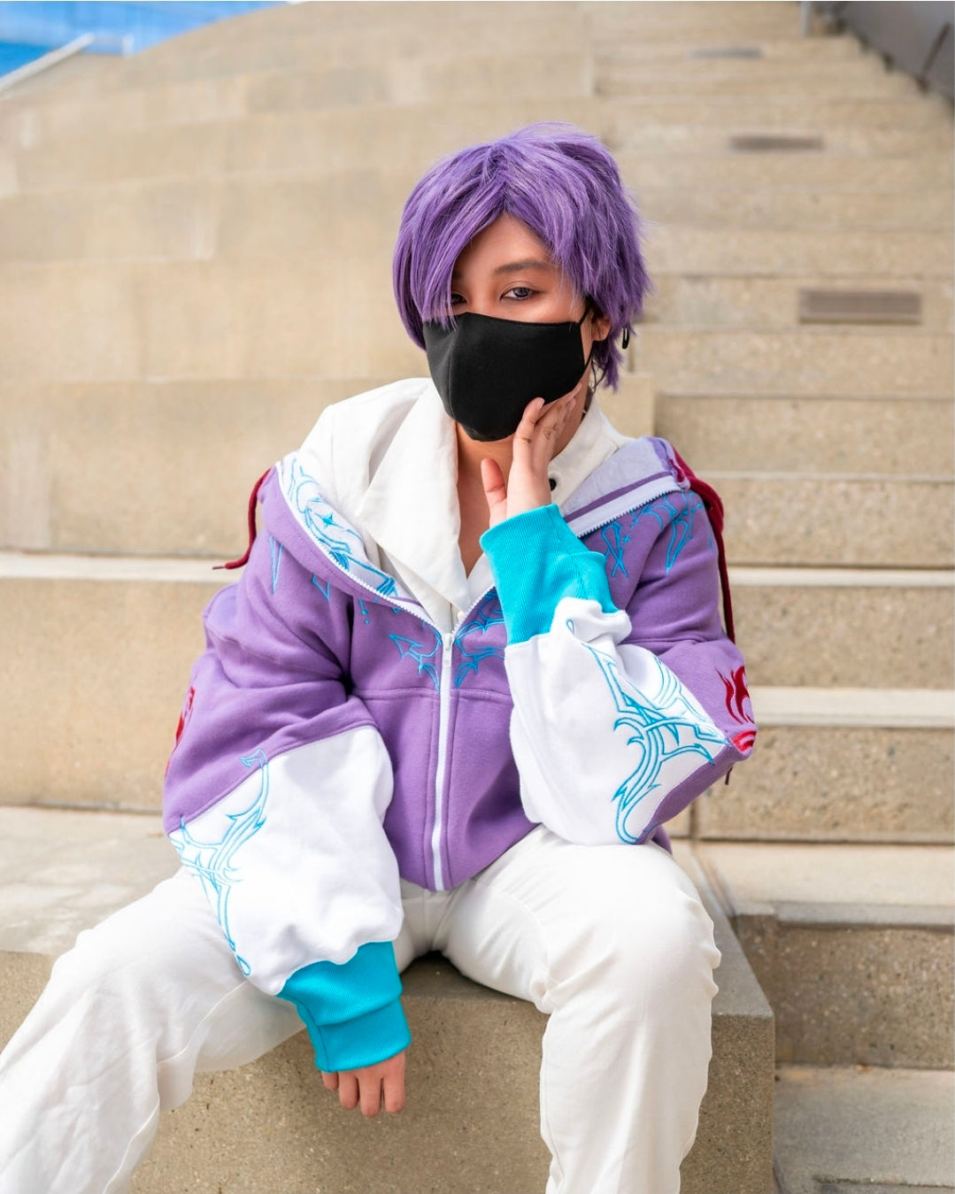 (PRE-ORDER) Rafayel Oversized Zip Hoodie