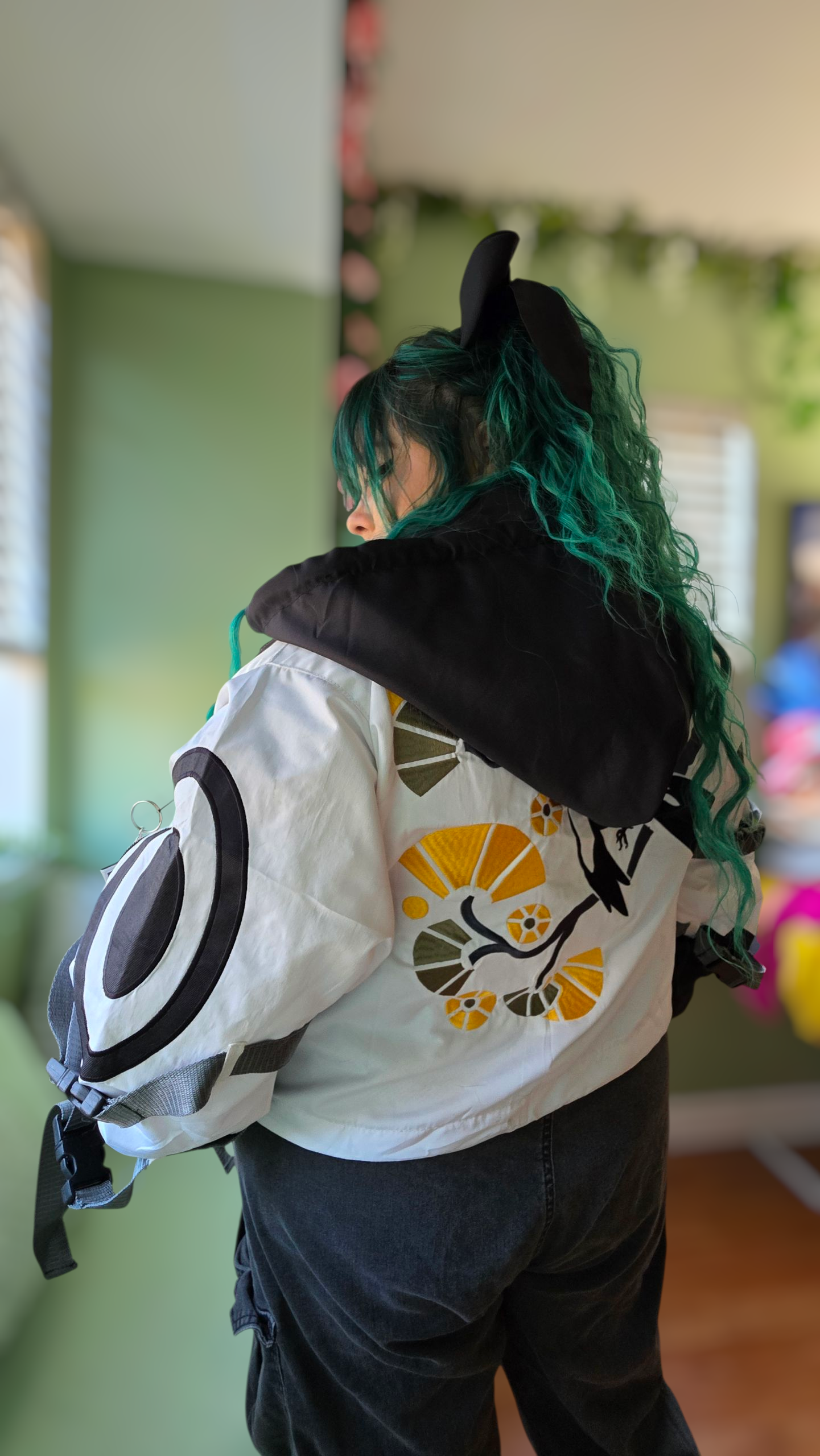 (PRE-ORDER) Bird with the Attitude Oversized Crop Techwear