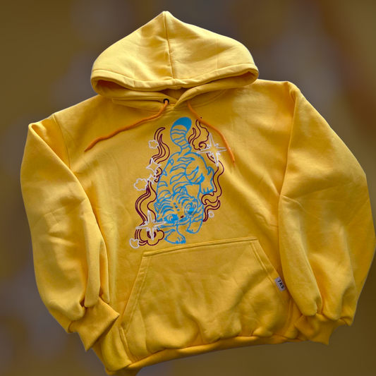 (STOCK DROP) Simple Tiger Oversized Hoodie