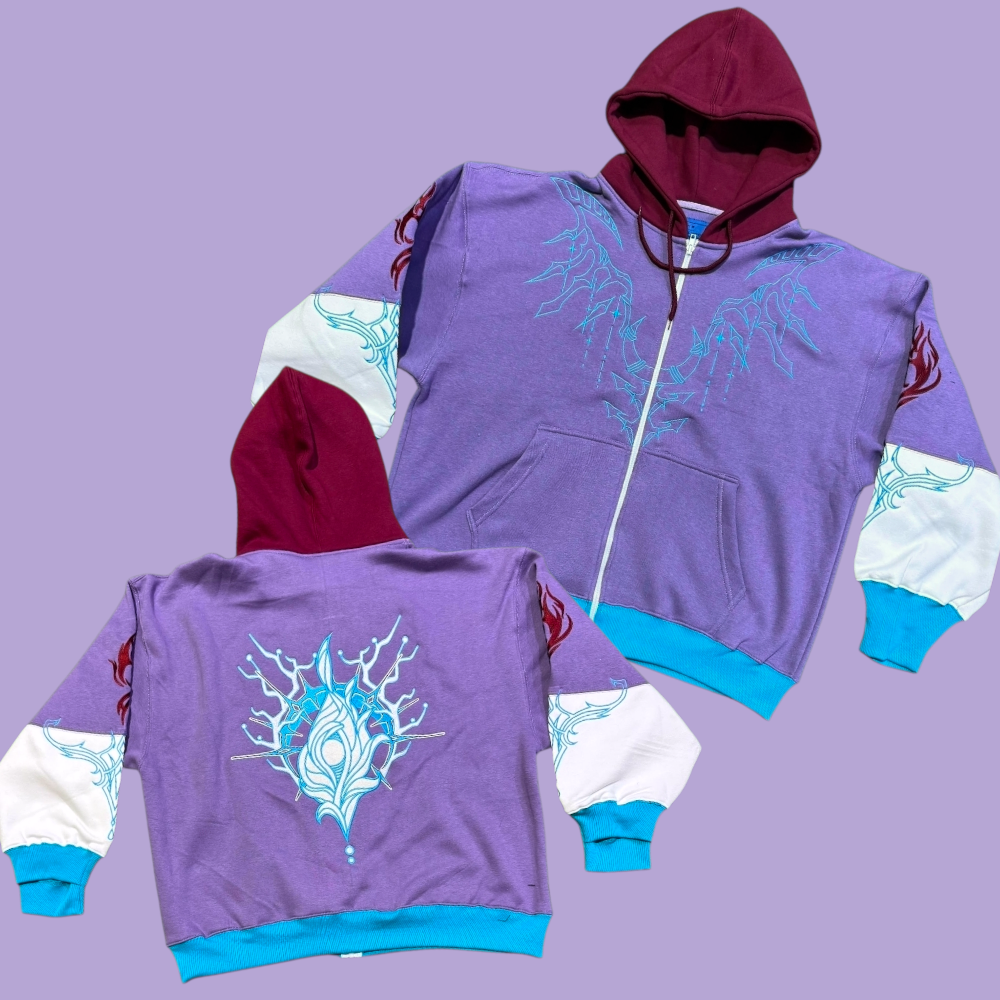 (PRE-ORDER) Rafayel Oversized Zip Hoodie