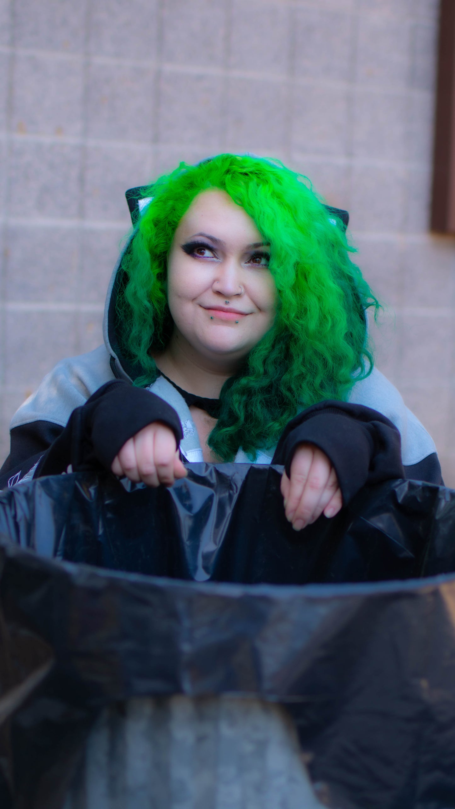(STOCK DROP) Trash Panda Zip Oversized Hoodie