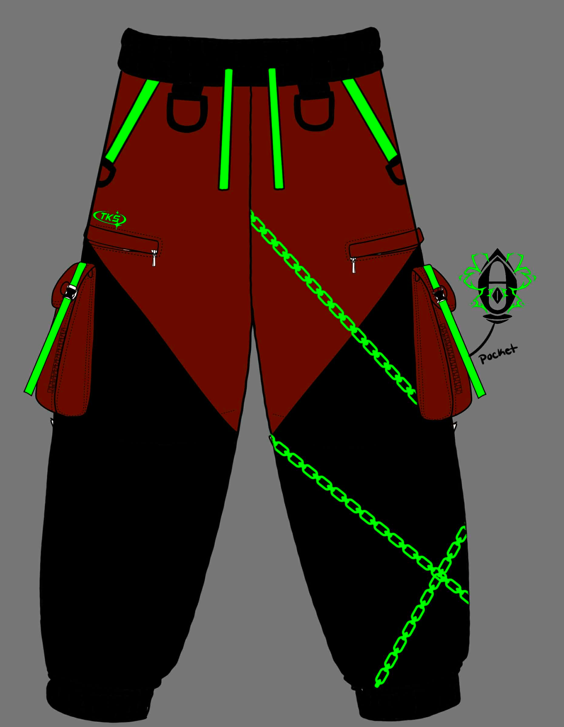 (PRE-ORDER) Radio Demon Adjustable Cargos