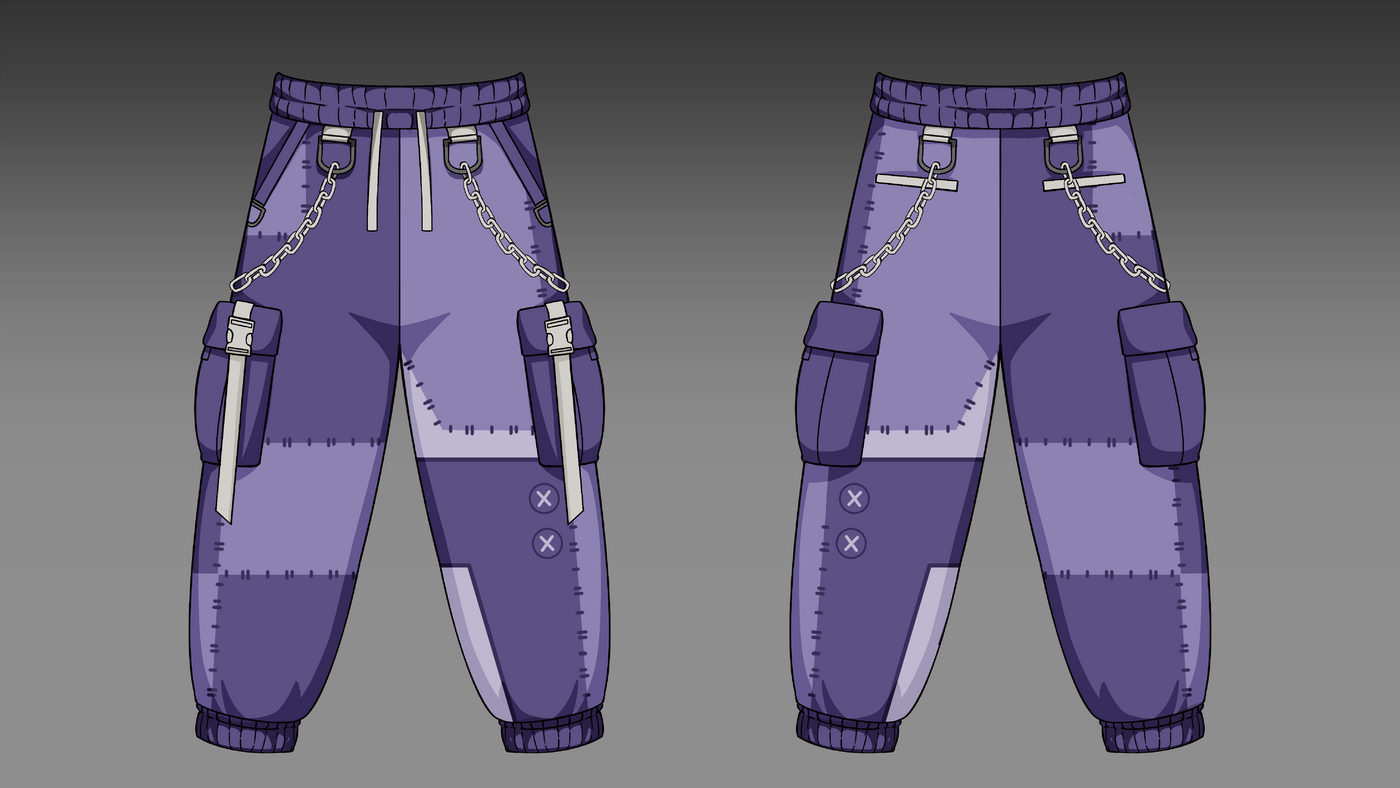 (PRE-ORDER WAVE 1) Rag Jogger To Shorts ONLY