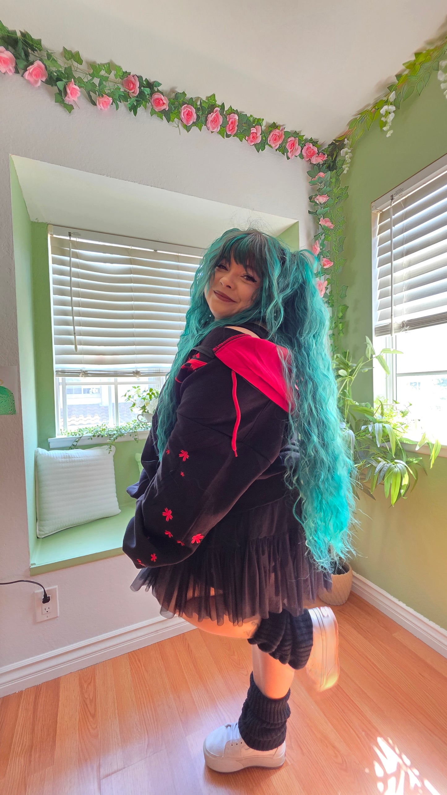 (READY TO SHIP) Dark Fantasy Oversized Zip Hoodie