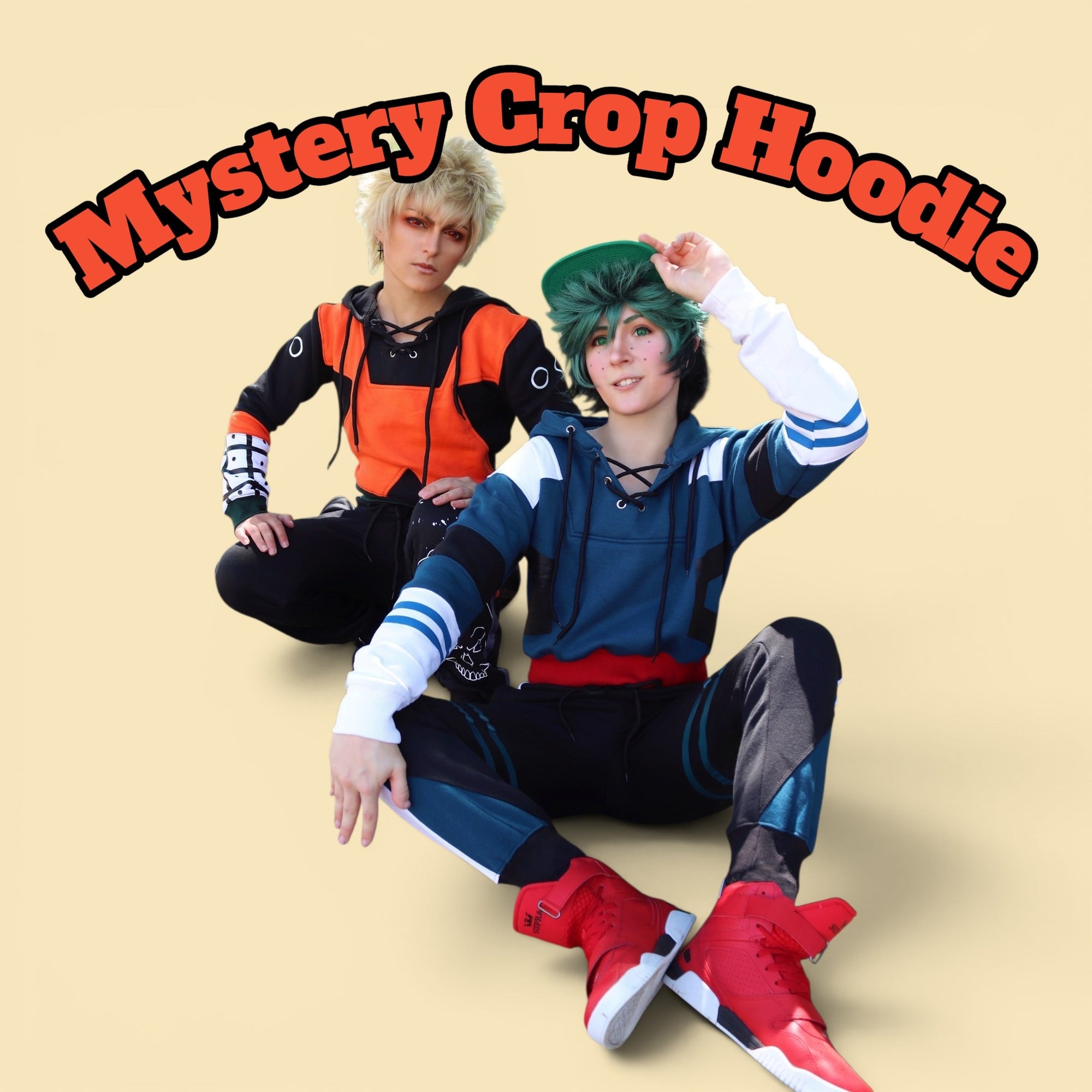 (READY TO GO) Mystery Crop Hoodie