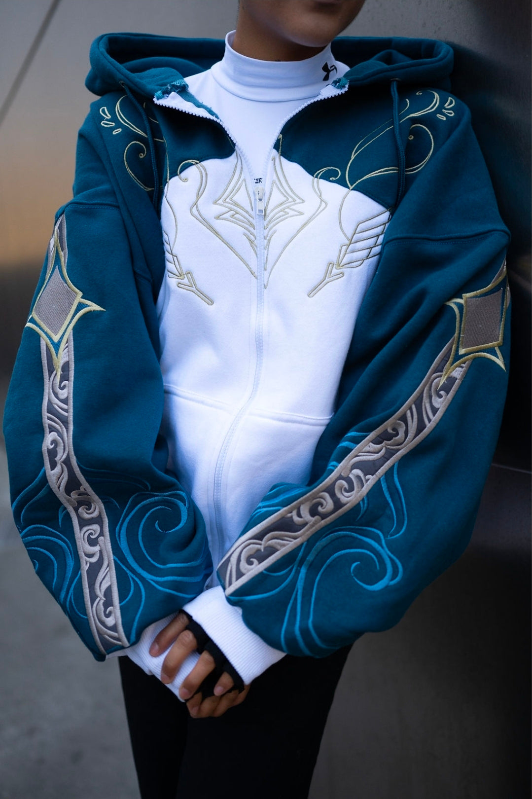 (PRE-ORDER) The Knight Oversized Zip Hoodie