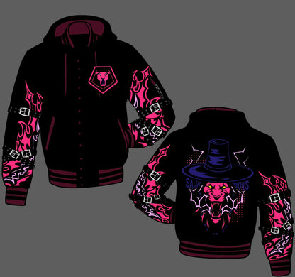 (PRE-ORDER) Team Demon Alt Oversized Varsity