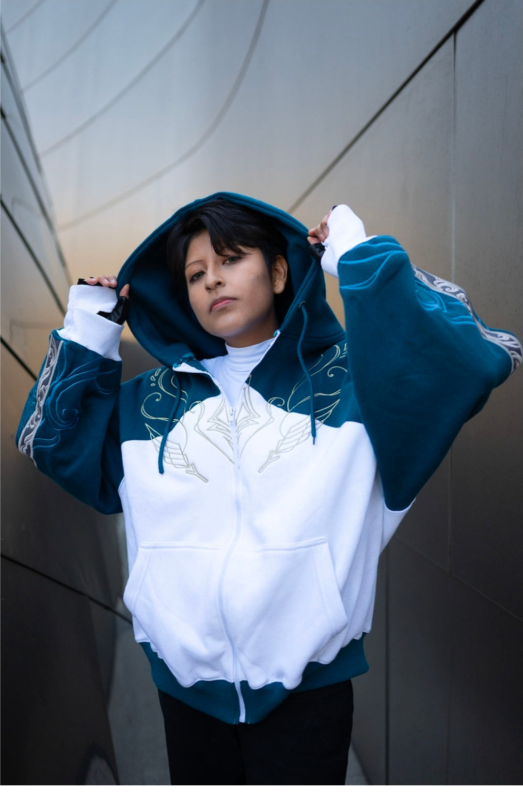 (PRE-ORDER) The Knight Oversized Zip Hoodie