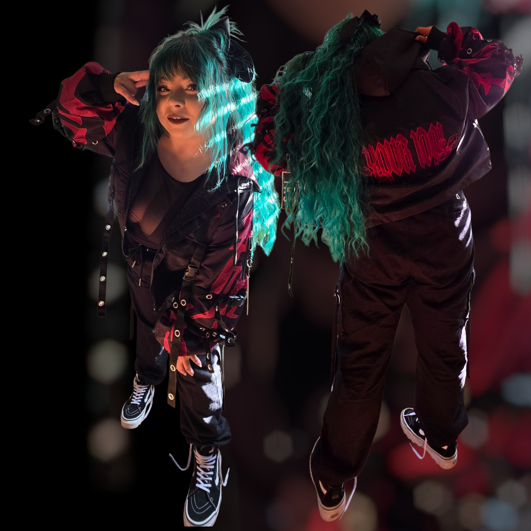 (PRE-ORDER) Your Idol Oversized Crop Techwear