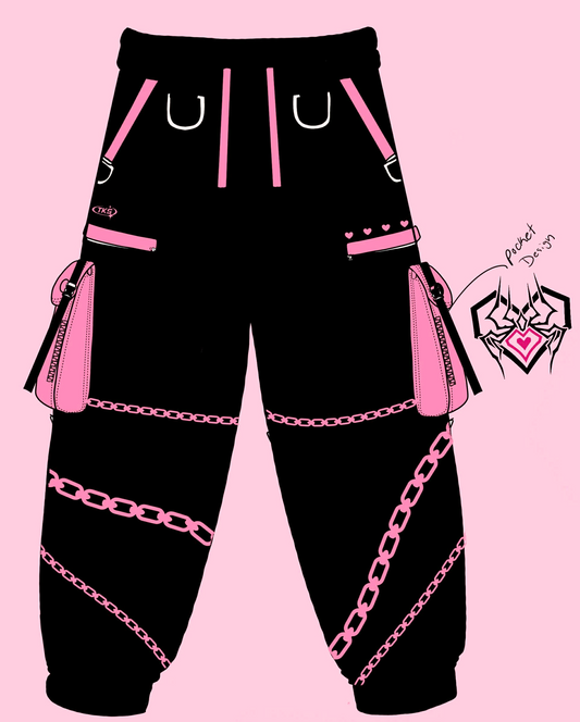 (PRE-ORDER) Spider Babe Adjustable Cargos