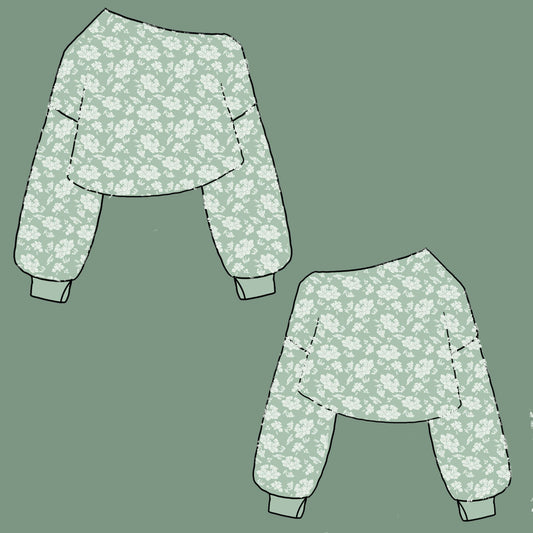 (STOCK DROP) The Wallflower’s Manifesto Off Shoulder Sweater