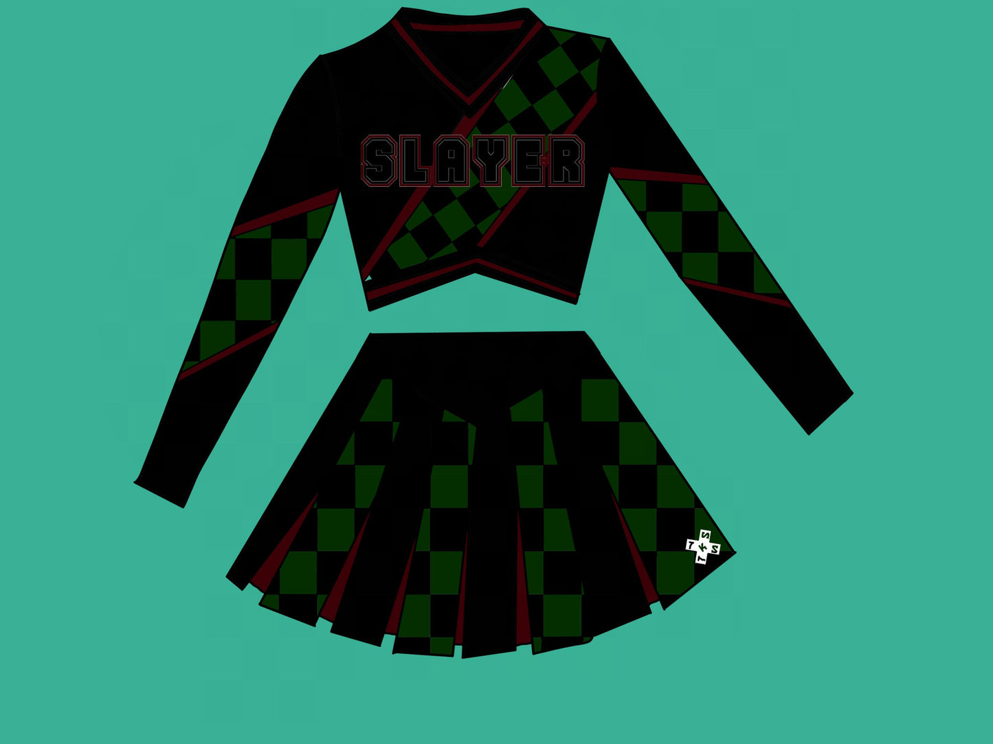 (READY TO SHIP) Gentle Slayer Cheer Fit