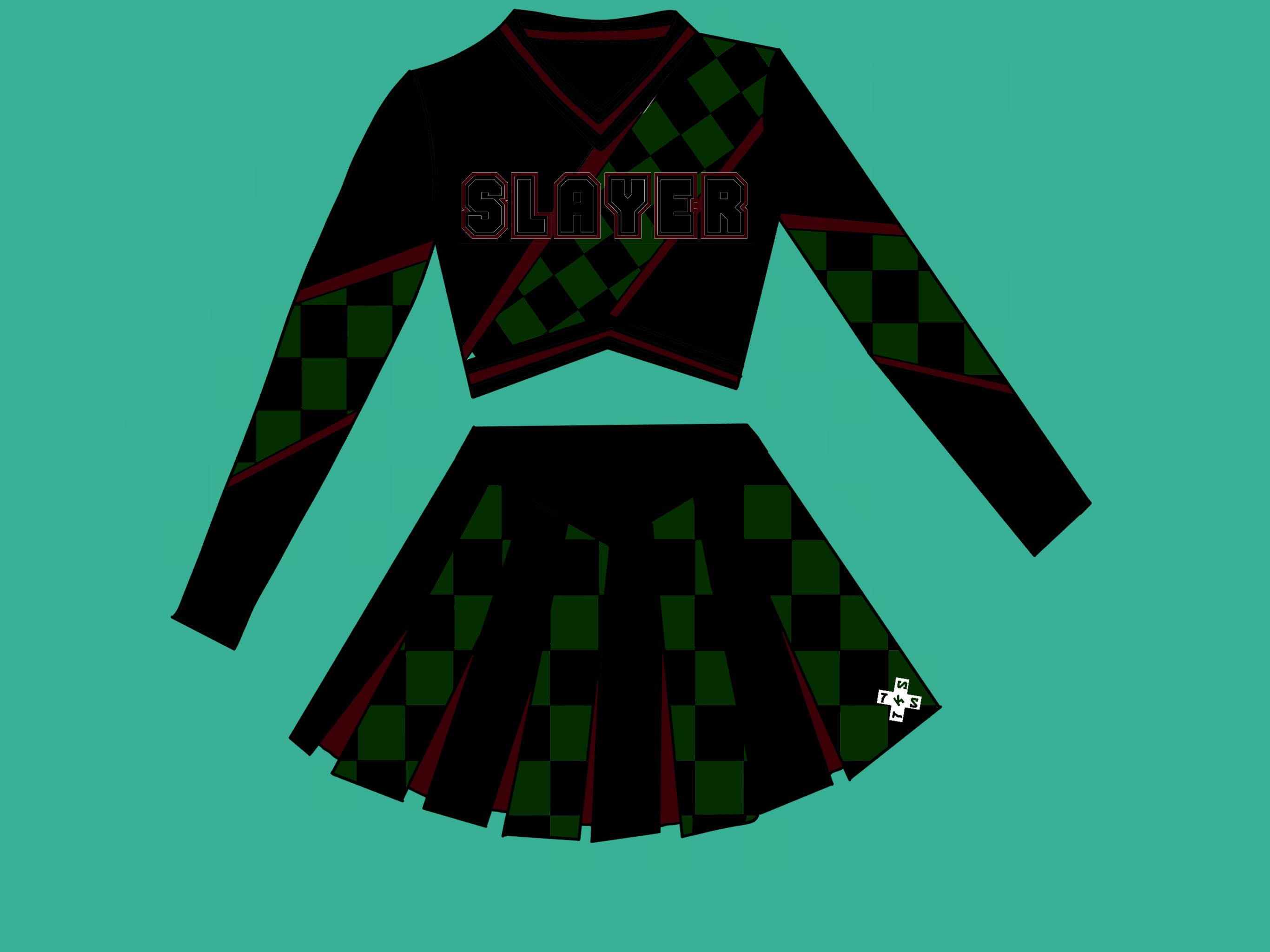 (READY TO SHIP) Gentle Slayer Cheer Fit