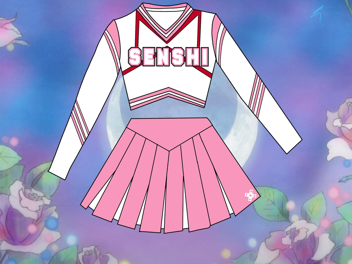 (READY TO SHIP) Mini Moonie Cheer Fit