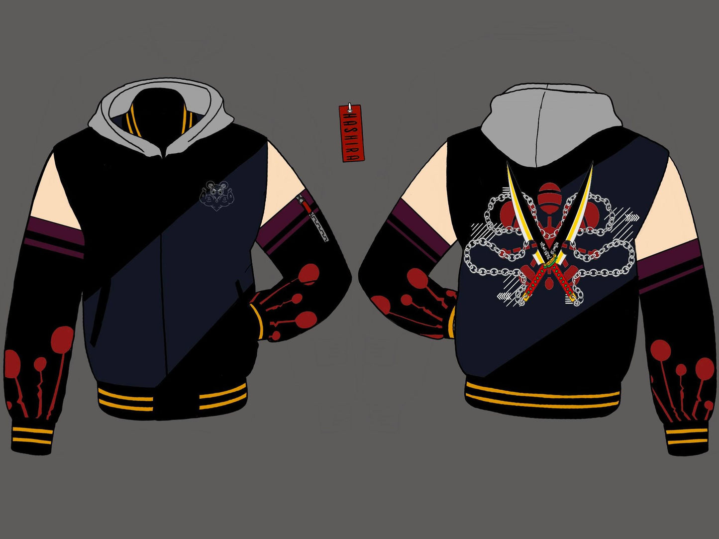 (PRE-ORDER STOCK DROP) The Sound Pillar Oversized Varsity