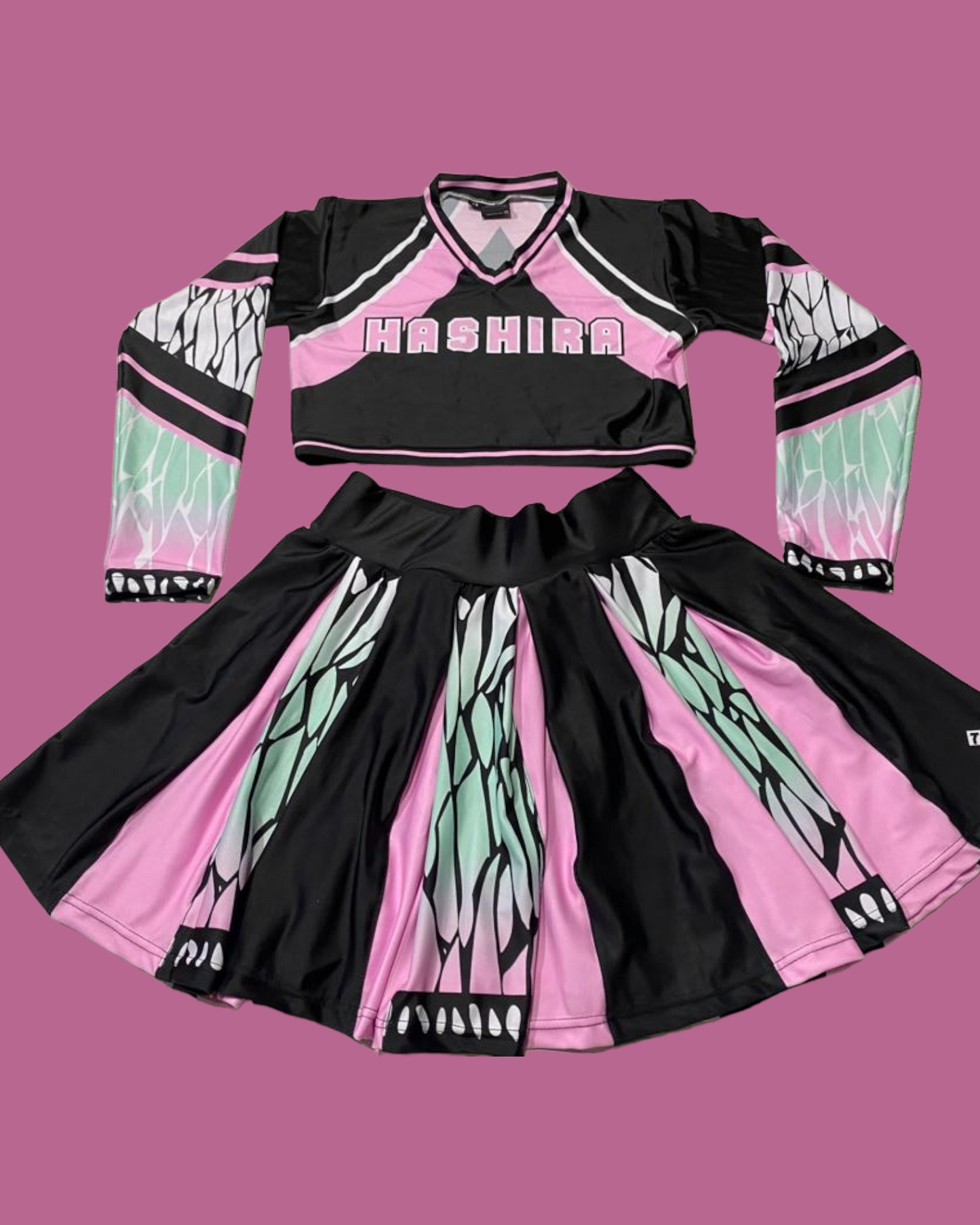 (READY TO SHIP) Butterfly Hashira Cheer Fit