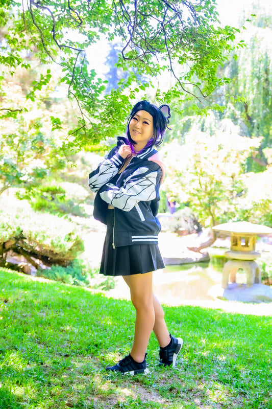 (PRE-ORDER STOCK DROP) Butterfly Hashira  Oversized Varsity